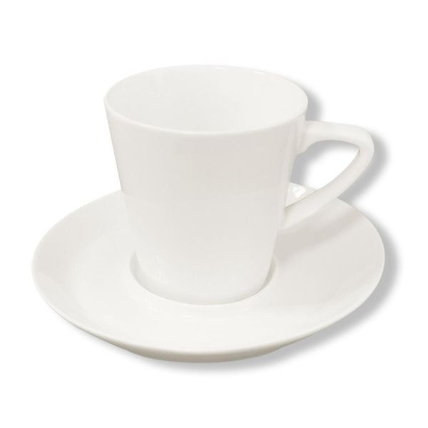 Кофейная пара 90 мл белая фарфор Le Cafe-Art collection P.L. Proff Cuisine [1]