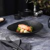 Салатник 800 мл 25,5*23 см h5 см Wave Up Black Raw Stellar P.L. Proff Cuisine [1]