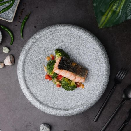 Блюдо круглое d 28,2 см h6,2 см Stone Untouched Taiga P.L. Proff Cuisine [1]