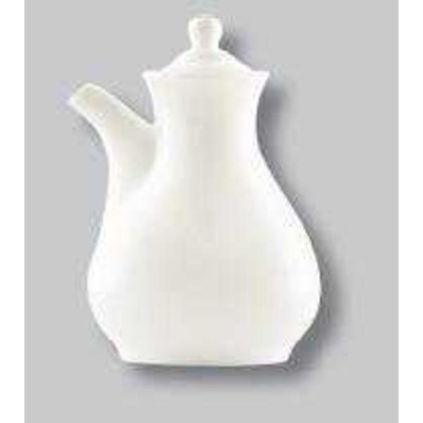 Соусник 100 мл бутылочка для соевого соуса белый фарфор P.L. Proff Cuisine [6]