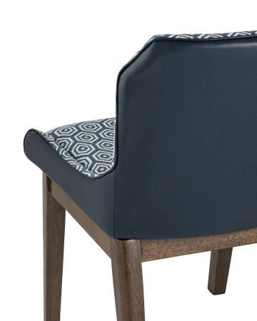 Стул NYMERIA синий 2 шт.