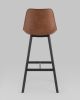 Стул барный TEXAS экокожа коричневый