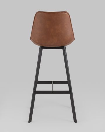 Стул барный TEXAS экокожа коричневый