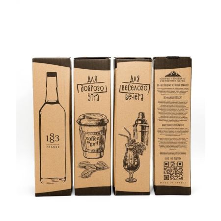 Сироп Ваниль 1л в фирменной коробке 1883 Maison Routin