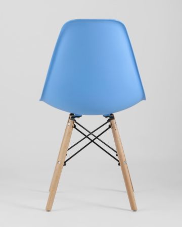 Стул Eames Style DSW голубой x4