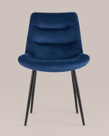 Стул Остин велюр синий