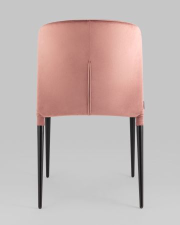 Стул Лори велюр пыльно-розовый