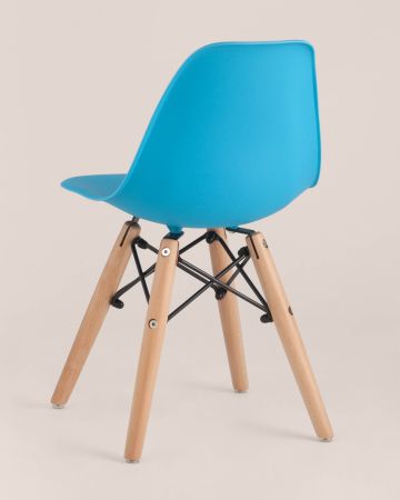 Стул Eames DSW детский голубой
