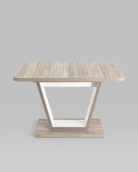 Стол Vector 120-160*80 дуб анкона/белый