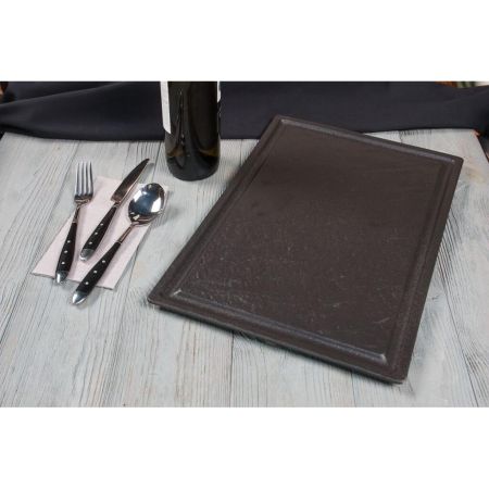 Блюдо прямоугольное 42*28 см h1,6 см Black Raw Stellar P.L. Proff Cuisine [1]