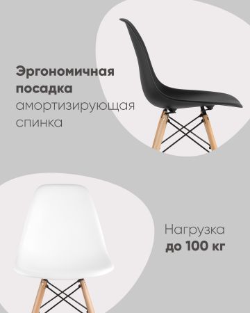 Стул Eames Style DSW желтый x4