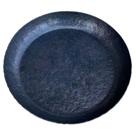 Сковорода для подачи 26 см h3,1 см круглая без ручки "Vintage Blued" углерод. сталь ИНДУКЦИЯ P.L.