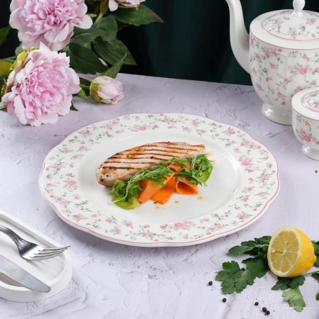 Тарелка d 30 cм Retro Ritz-La Vie En Rose Noble [1]