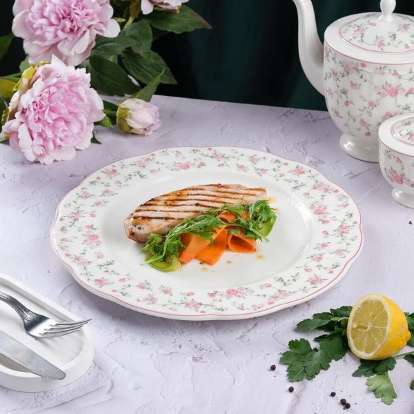 Тарелка d 30 cм Retro Ritz-La Vie En Rose Noble [1]