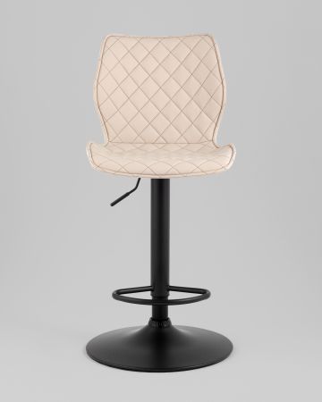 Стул барный Dome экокожа светло-серый 2 шт