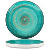 Тарелка с бортом d 28 см h3,1 см Texture Light Cyan Circular P.L. Proff Cuisine [3]