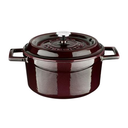 Кастрюля  2,8 л, d 20 см, h 11,5 см чугун с крышкой ИНДУКЦИЯ Majolica Mor LAVA