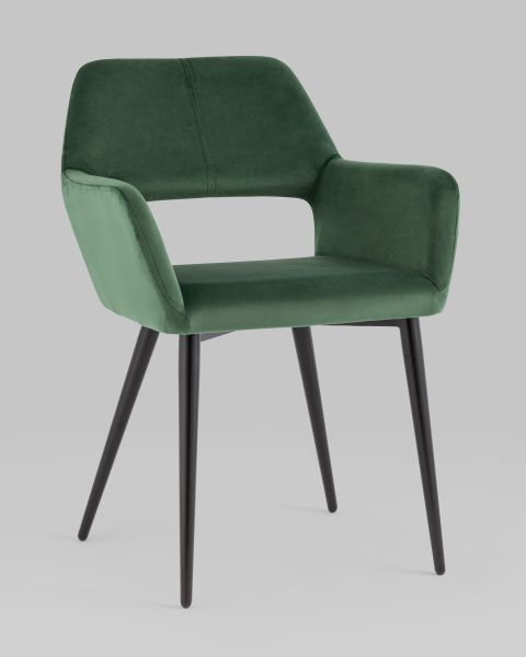 Стул Денди велюр зелёный