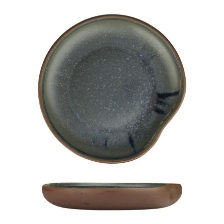 Салатник 500 мл 22,9*21,5 см h3,2 cм Village Purple New Brown Taiga P.L. [4]