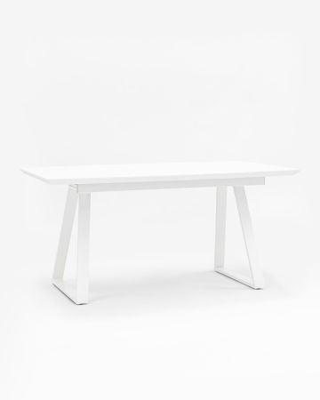 Стол обеденный Детройт раскладной 160-200*90 белый