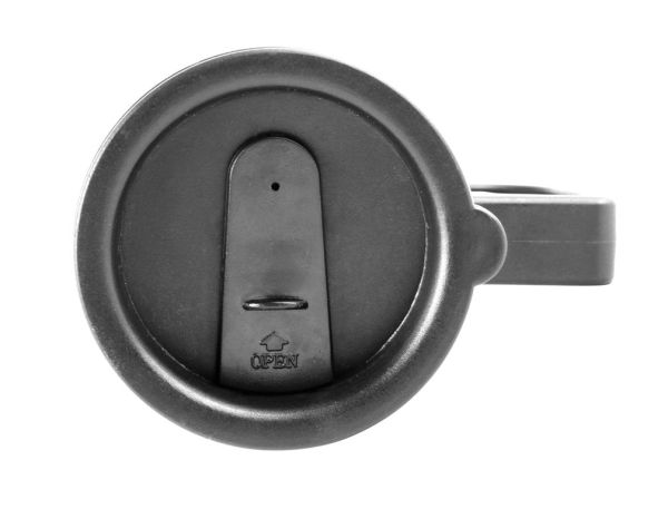 Термокружка 0.33 л серебристая, пластик и нержавеющая сталь