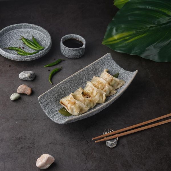 Блюдо прямоугольное 25*12*5,5 см Side Up4 Stone Untouched Taiga P.L. Proff Cuisine [1]