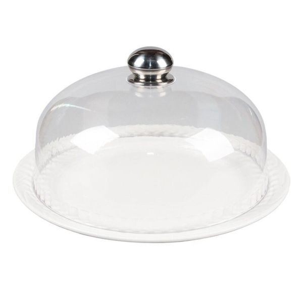 Блюдо круглое d 30,5 см с крышкой для хранения и выкладки P.L. Proff Cuisine