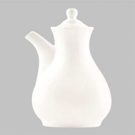 Соусник 100 мл бутылочка для соевого соуса белый фарфор P.L. Proff Cuisine [6]