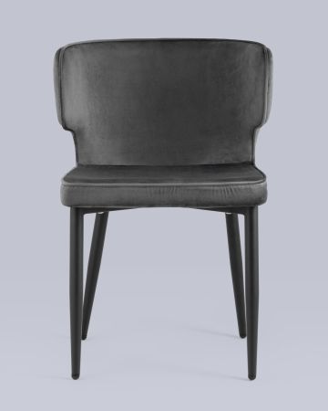 Стул Матео велюр серый
