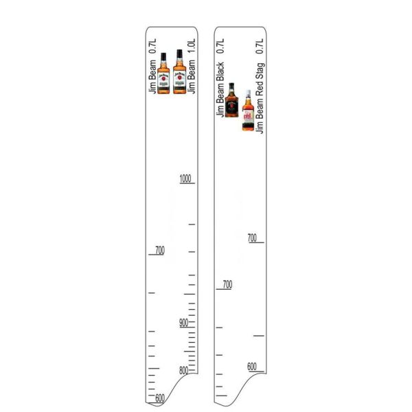 Барная линейка Jim Beam (700мл/1л) / Black (700мл) / Red Stag (700мл), P.L. Proff Cuisin