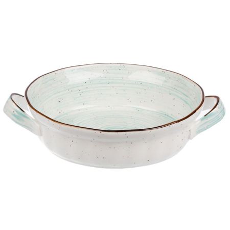 Блюдо круглое d 22 см h6 см 1500 мл с ручками Coral Fusion P.L. Proff Cuisine [1]