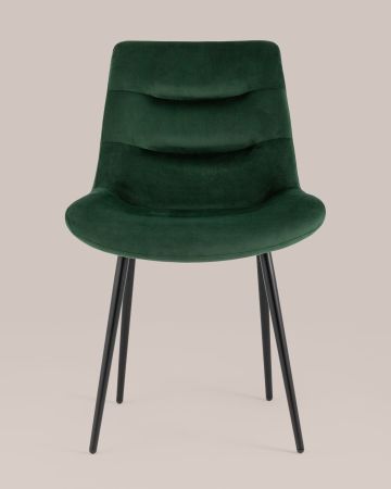 Стул Остин велюр зелёный