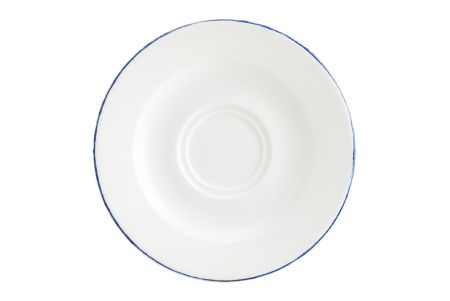 Блюдце d=160 мм. Ретро синий край (чашка 70921, 70690) Bonna /1/6/1848/ ВДОХНОВЕНИЕ