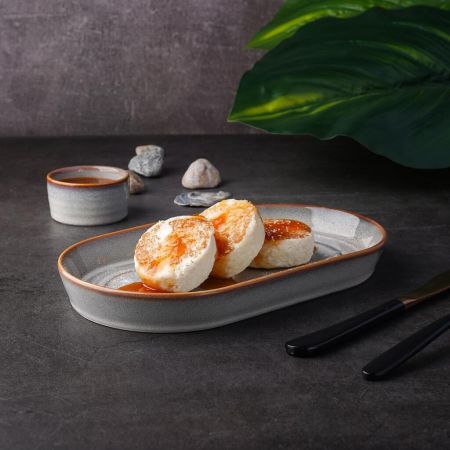 Блюдо овальное 24*13,8 см h2,8 см Evolution Mont Blanc P.L. Proff Cuisine [4]