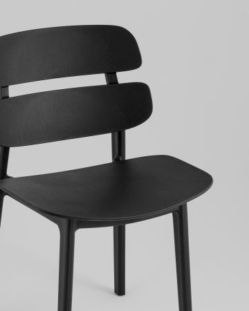 Стул обеденный Tony пластик черный