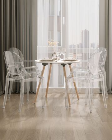 Стол Oslo Round WT белый