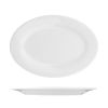 Блюдо овальное 35*24,5 см h2,7 см белое фарфор P.L. Proff Cuisine [3]