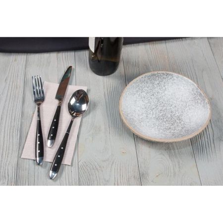 Салатник 450 мл 19,5*17,5 см h5/4,3 см Side Up Stone Untouched Taiga P.L. Proff Cuisine [6]