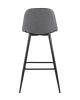 Стул барный Валенсия темно-серый