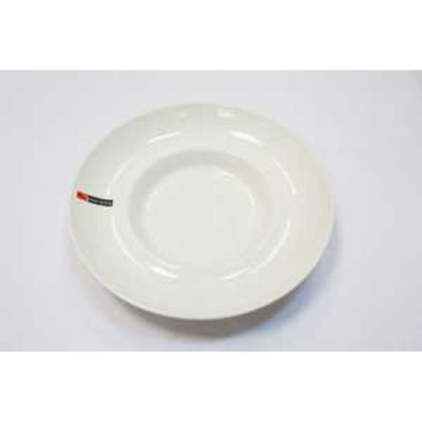 Тарелка глубокая 250 мл d 26 см h5 см для пасты, для супа, салата белая фарфор P.L. [4]
