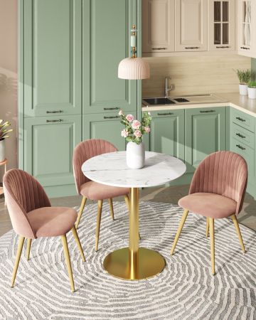 Стол обеденный Толедо D80 мрамор