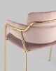 Стул Полин велюр розовый