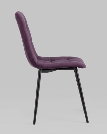Стул Oliver велюр фиолетовый