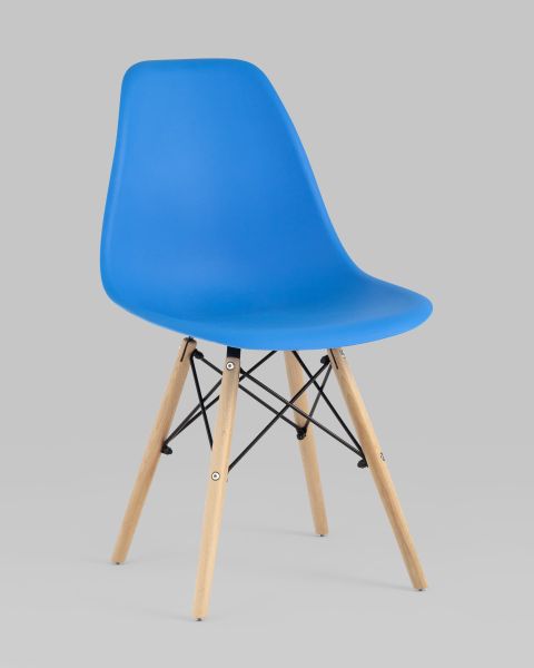 Стул Eames Style DSW циан