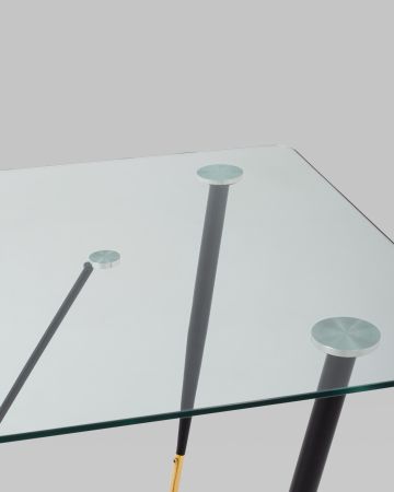 Стол обеденный Даймакс 180*90 прозрачный