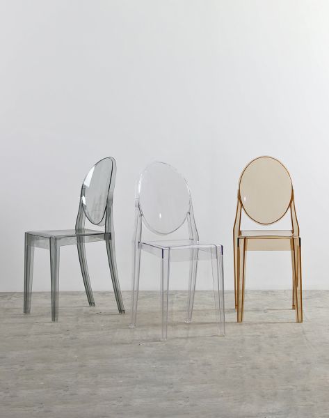 Стул Victoria Ghost NEW серый