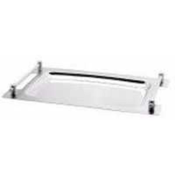 Блюдо прямоугольное 40*26 см (поднос с ручками) нерж. P.L. Proff Cuisine