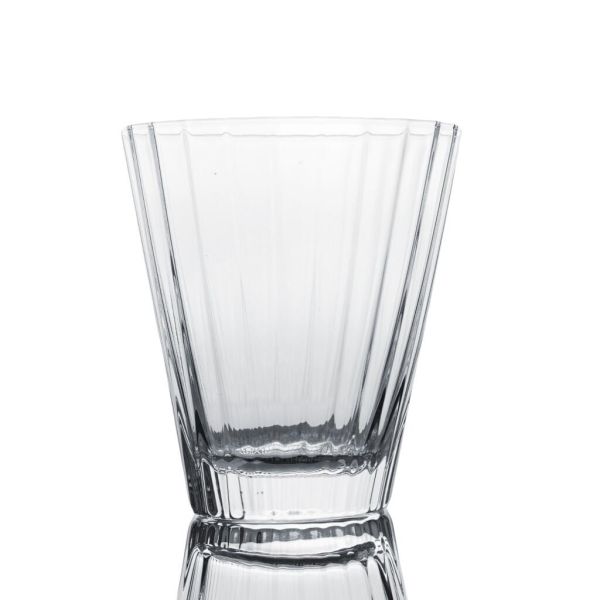 Стакан Олд Фэшн 340 мл "Fire Optical" d 9,4 см h10,7 см оптические грани дно овал P.L. - BarWare [6]