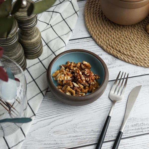 Салатник 200 мл d 11 см h4,5 cм Blue Matt New Brown Taiga P.L. [6]