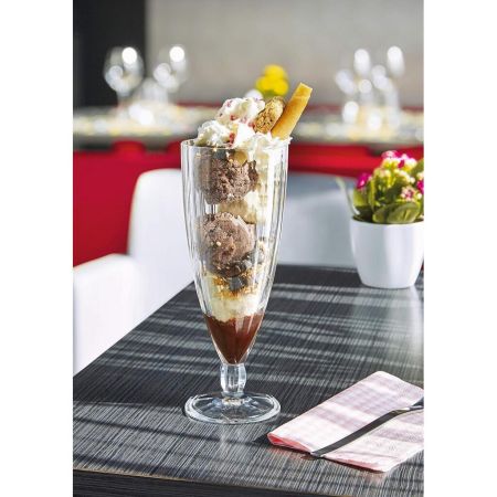 Бокал для коктейля 500 мл "Квадро" Milkshake d 8,7 см h22 см Arcoroc [6]